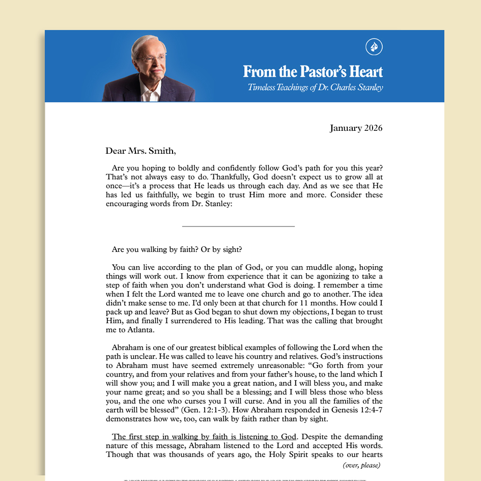 From the Pastor's Heart -- How to Experience the Joy of a Deeper Relationship with God and Others